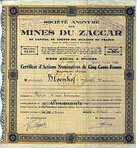 MILIANA - Mines de Fer du Zaccar - 36